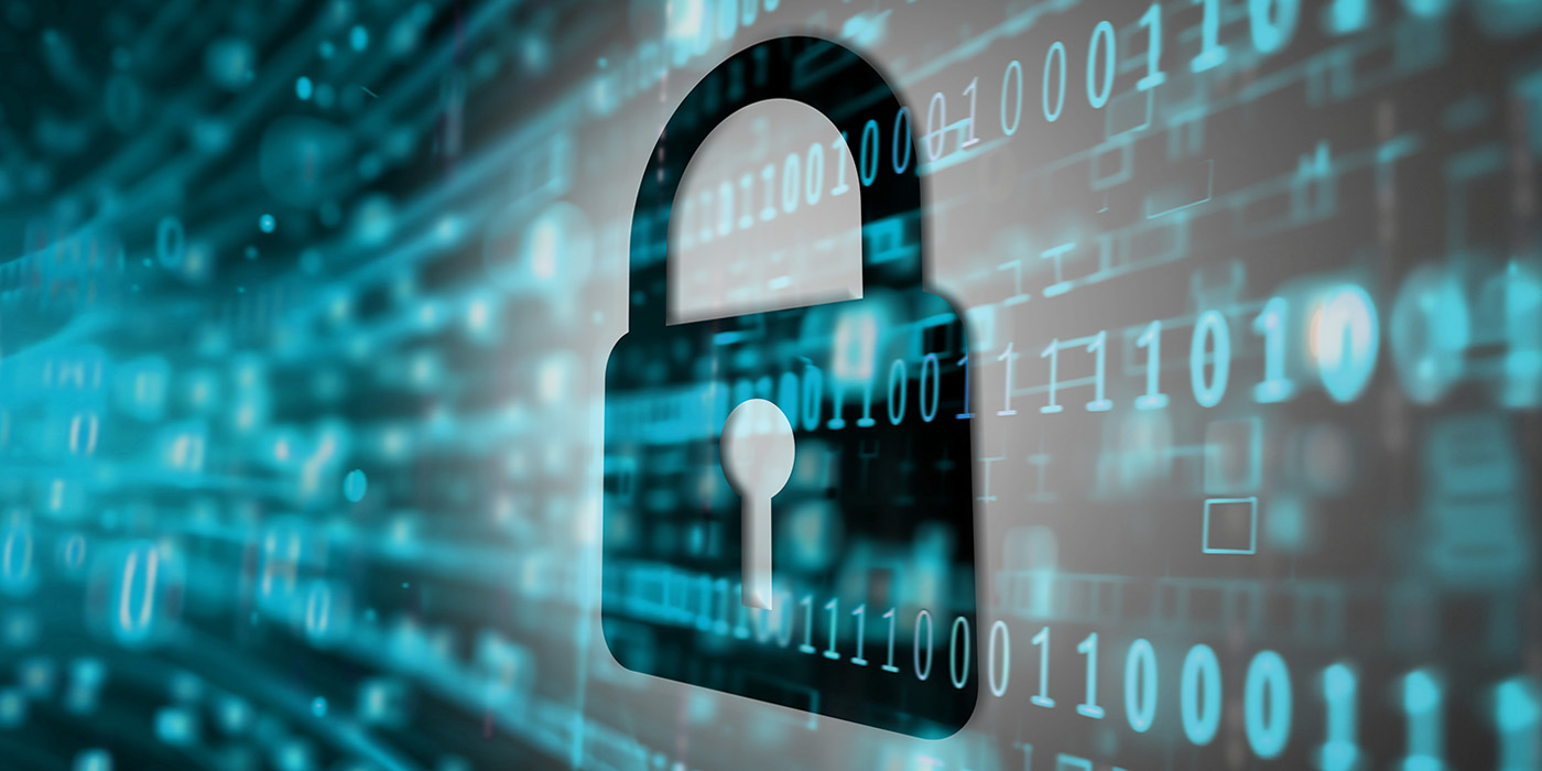 lock over computer code